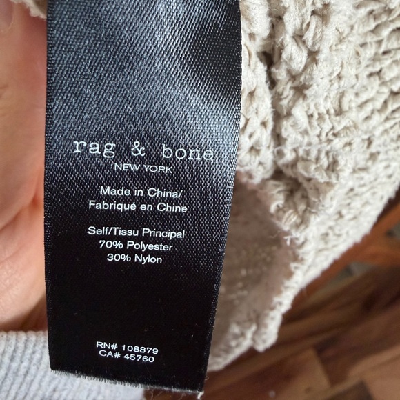 rag & bone Tana Purl-knit Jumper - xs - Picture 4 of 6
